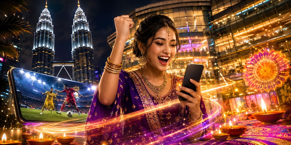 Pemain kasino dalam talian mudah alih di Kuala Lumpur menggunakan telefon pintar