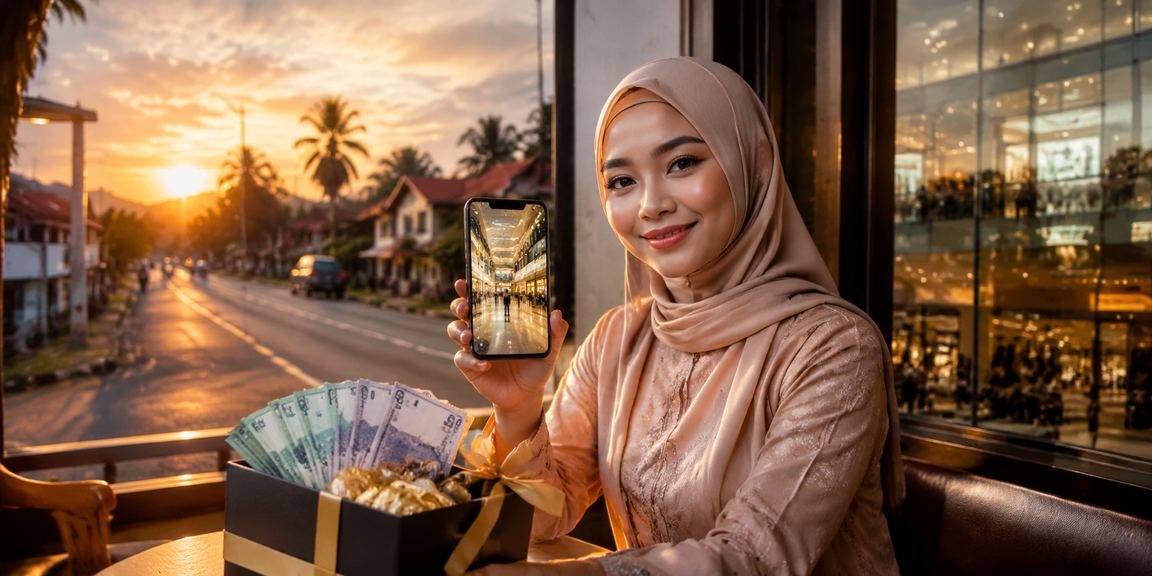 Pemain kasino mudah alih gaya Melayu di Malaysia menggunakan telefon Android